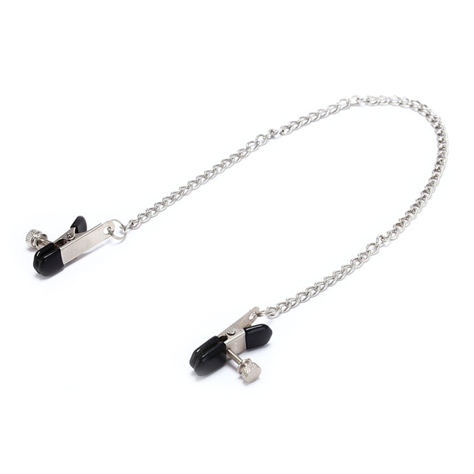 Butterfly Style Stainless Steel Metal Chain Nipple Milk Clips Breast Clip Slaves Nipple Clamps Exotic  Accessories
